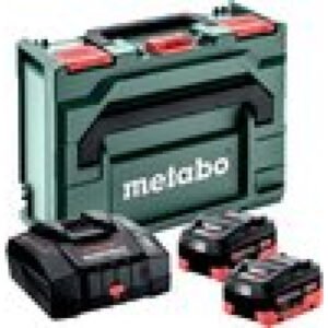 Metabo Basis-Set 2x LiHD 10 Ah, ASC 290 und Metabox 145