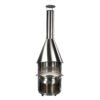 Accente Grillkamin UNI-FB700FS 226 cm x 70 cm x 70 cm Edelstahl