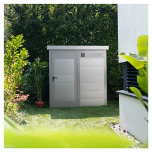 Amazing Spaces Gartenhaus Shape ohne Oberlicht 201 cm x 201 cm Graualuminium