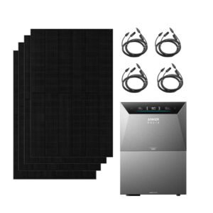 Anker SOLIX Solarbank 4 E5000 Pro Mit 2000W Bifaziale Solarmodule mit 1 BP5000 Erweiterungsakku
