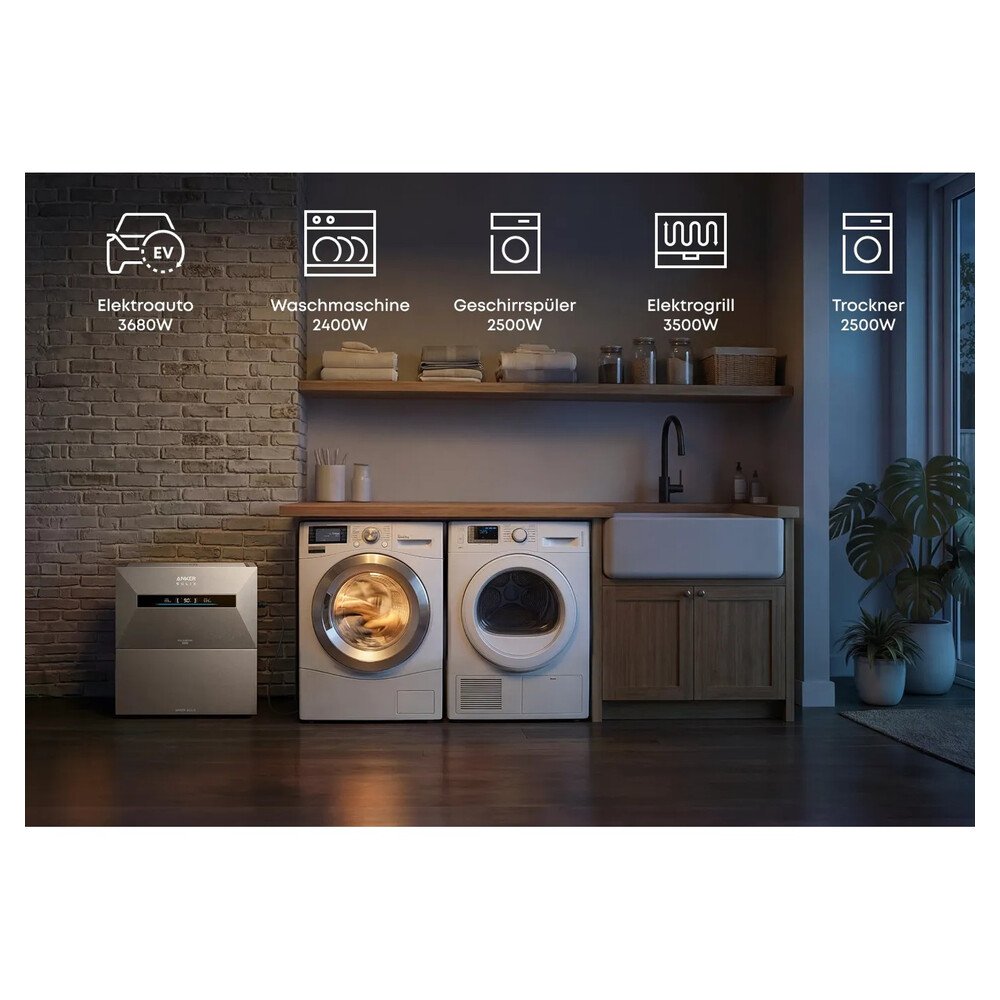 Anker Solix Erweiterungsbatterie BP7000 Plug & Play-Design 7 kWh – Bild 6