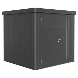 Biohort Gerätehaus Neo 2B Doppeltür Dunkelgrau-Metallic
