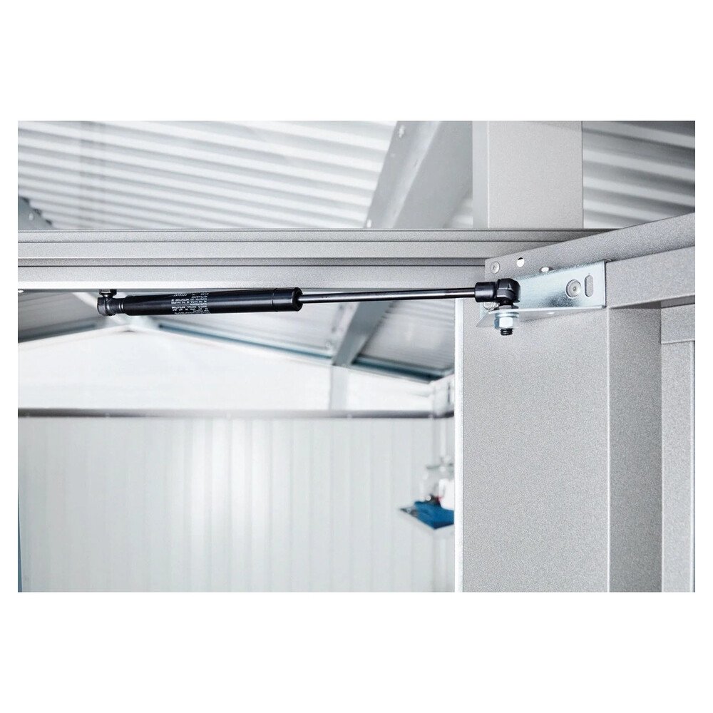 Biohort Metall-Gerätehaus Panorama Silber 7,6 m² – Bild 3