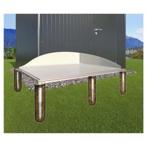 Biohort SmartBase Plus-Fundament für Gerätehaus AvantGarde A8