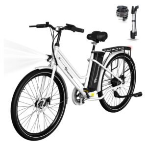 EVERCROSS EK8 E-bike 26 Zoll Herrenfahrrad 36V 15,6Ah Akku Reichweite 50-90KM 250W