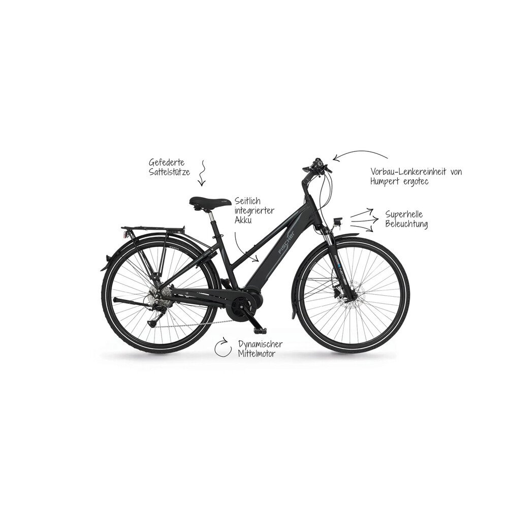 Fischer E-Bike Damen Viator 4.0i – Bild 3