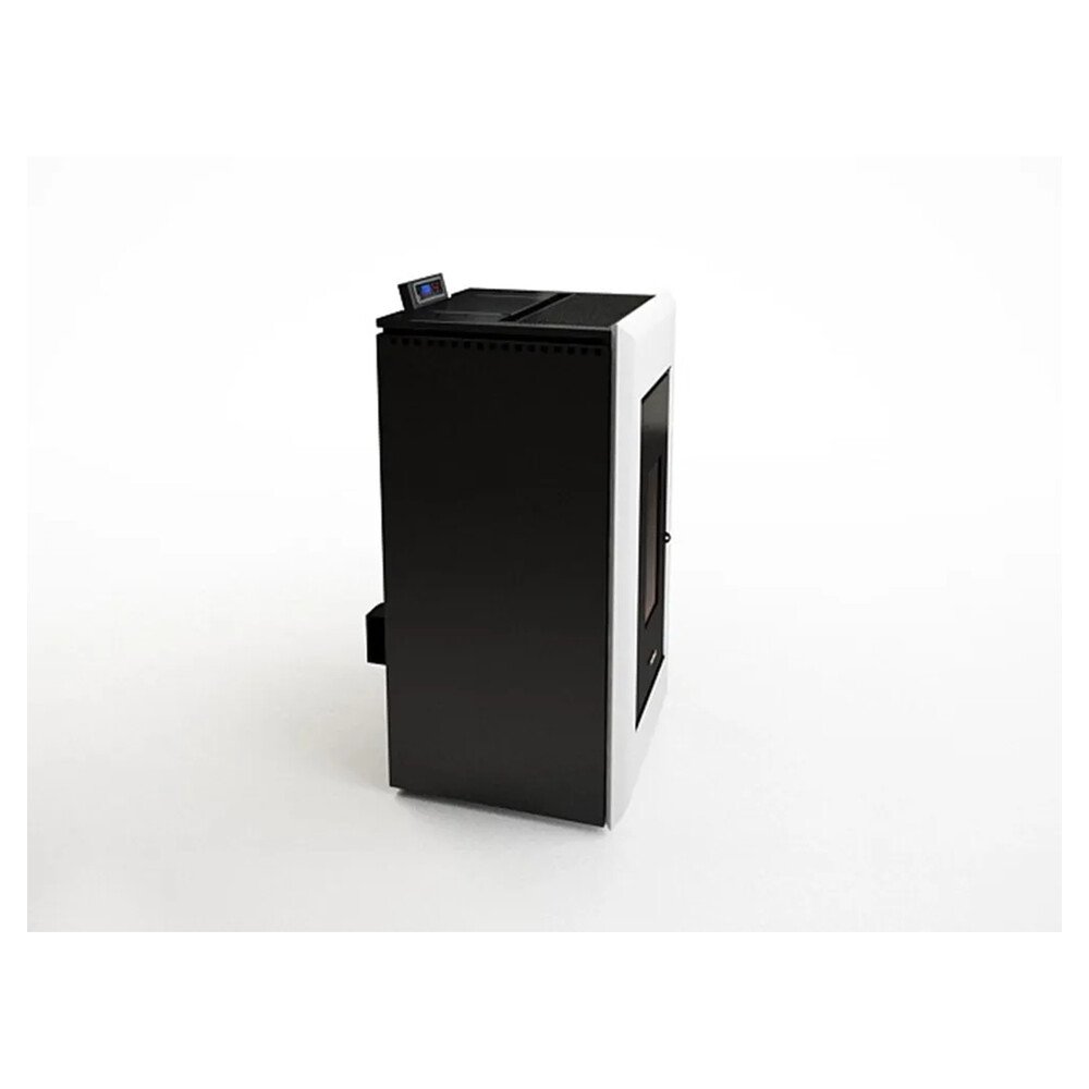Freepoint Pelletofen Vega Stahl Weiß 10,5 kW mit Automatik – Bild 9
