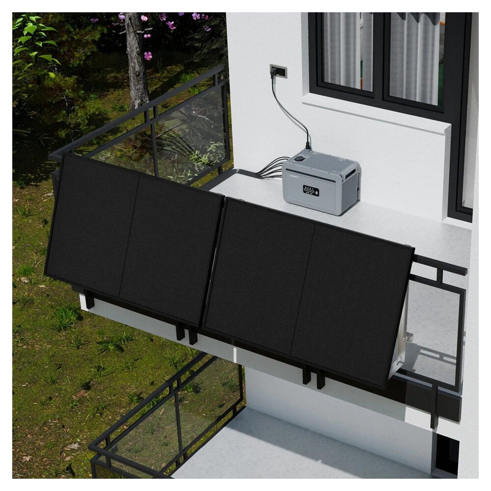 Growatt Balkonkraftwerk Set NEXA 2000 Speicher 8192 Wh mit 1920 W BC-Modulen Full-Black – Bild 4