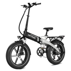 HITWAY E-Bike BK10S1 20×4,0 Zoll 13Ah Akku Reichweite 60-120KM 250W 7-Gang APP