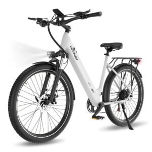 HITWAY E-Bike BK18S 27,5 Zoll 13 Ah Akku Reichweite 60-100KM 250W 7-Gang APP NFC