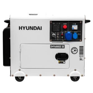 Hyundai Silent Diesel-Generator DHY6000SE DE mit 10 PS Motor und 5.3 kW