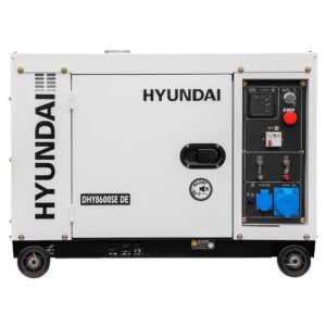 Hyundai Silent Diesel-Generator DHY8600SE DE mit 12 PS Motor und 6.5 kW