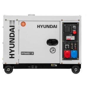 Hyundai Silent Diesel-Generator DHY8600SE-T DE mit 12 PS Motor und 6.0 kW