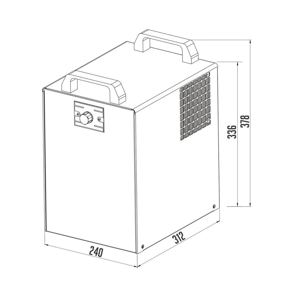 Ich-Zapfe Wassersprudler Soda Pygmy 25 25 L/H Schwarz Kunststoff – Bild 5