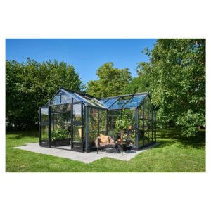 Juliana Gewächshaus Orangerie 21 Schwarz-Anthrazit