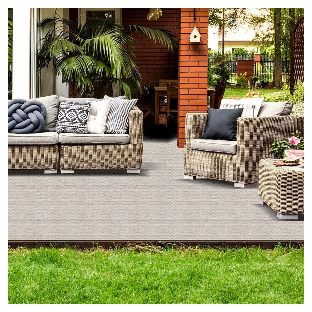 KARAT Outdoor- und Balkonteppich Palermo Stilvoller Außenteppich nach Maß 180 x 1000 cm – Bild 7