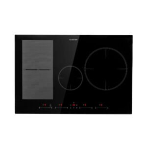 Klarstein Delicatessa 77 Hybrid Einbaukochfeld Induktion 4 Zonen 7000 W Schwarz