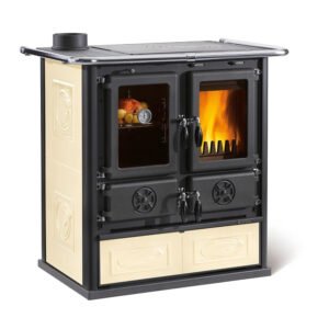 La Nordica Küchenofen Rosetta Keramik Panna 7,9 kW