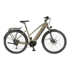 Prophete Trekking E-Bike Entdecker 3.0 Damen AEG Mittelmotor Blau 28"