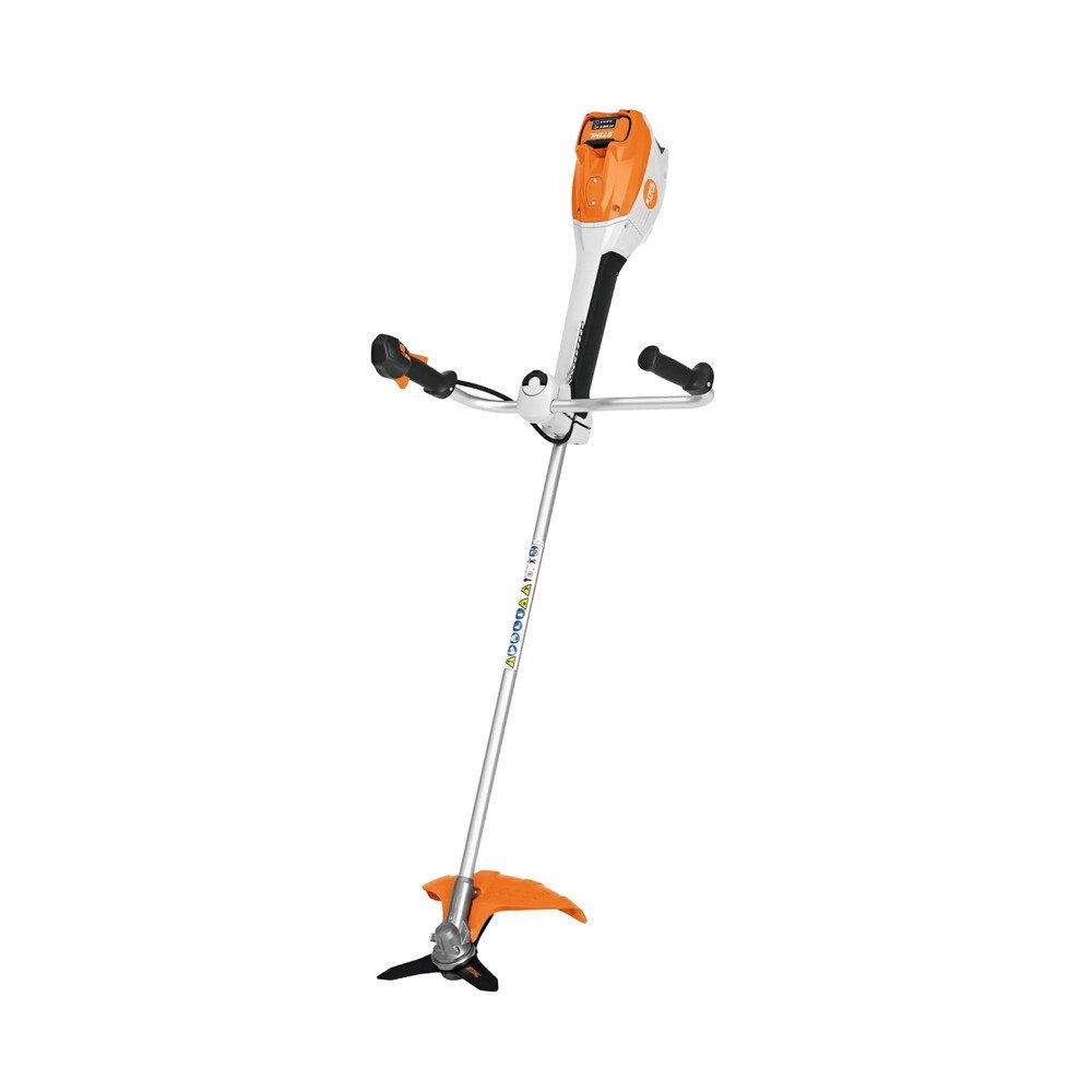 Stihl Akku-Motorsense FSA 400 ohne Akku und Ladegerät Orange-Grau – Bild 3