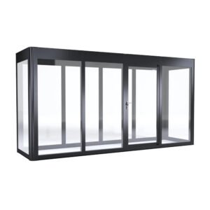 SunElements Gewächshaus SunGarden Anthrazit 5,7 m²