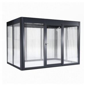 SunElements Gewächshaus SunGarden Anthrazit 7,8 m²