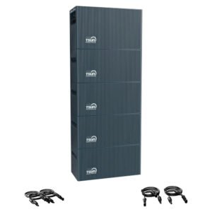 TSUN DCU2000Lite Balkonkraftwerk Speicher 10 kWh mit 4 Erweiterungsakkus 2400 W Dual MPPT 0 % MwSt