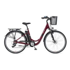Telefunken City E-Bike 28 Zoll 7-Gang Kettenschaltung Frontmotor 250 W 374,4 Wh Akku RC822