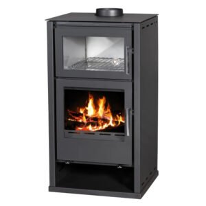 Victoria Kaminofen Regina F mit Backfach mit 8,7 kW