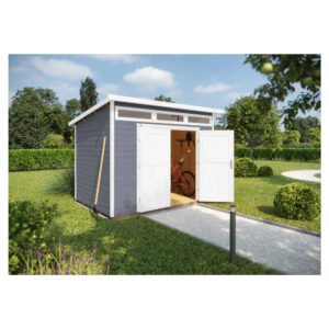 Weka Holz-Gartenhaus Weka Gartenhaus 264 Pultdach Lasiert 285 cm
