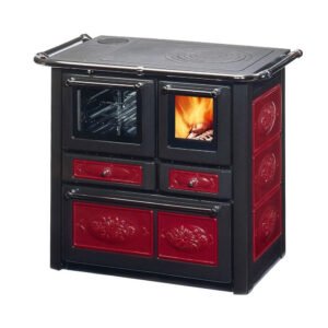 Westminster Küchenofen K85F II Keramik Bordeaux-Glanz 6,1 kW