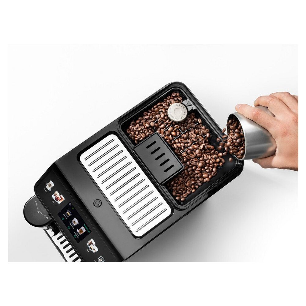 De'Longhi Kaffeevollautomat Eletta Explore ECAM450.55.S - 40 Rezepte, heißer & kalter Milchschaum, 3,5" Touch-Display, herausnehmbare Brühgruppe, – Bild 7