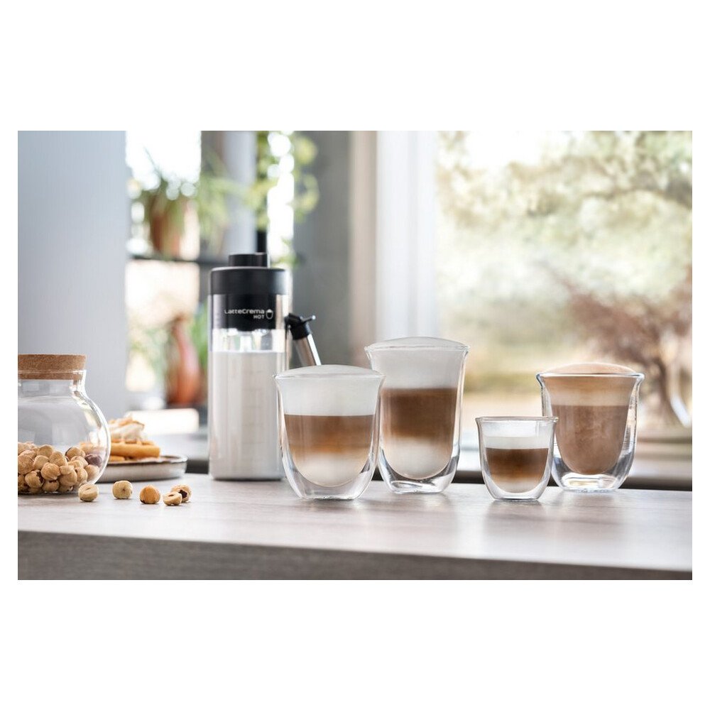De'Longhi Kaffeevollautomat Eletta Explore ECAM450.55.S - 40 Rezepte, heißer & kalter Milchschaum, 3,5" Touch-Display, herausnehmbare Brühgruppe, – Bild 9