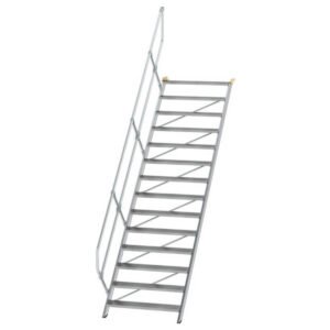 MUNK Günzburger Steigtechnik 600354 Aluminium, Stahl verzinkt Treppe