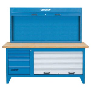 Gedore 6618210 Rollwerkbank (B x H x T) 2000 x 1790 x 875 mm Blau