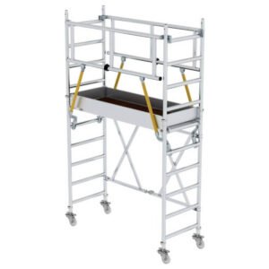 MUNK Günzburger Steigtechnik 115114 Aluminium Klappgerüst