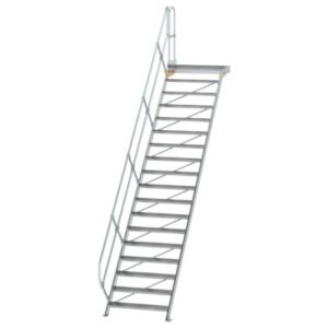 MUNK Günzburger Steigtechnik 600478 Aluminium, Stahl verzinkt Treppe