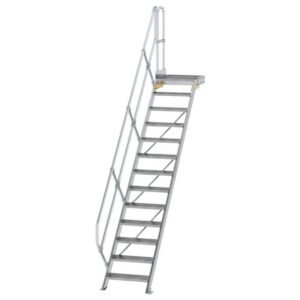 MUNK Günzburger Steigtechnik 600433 Aluminium, Stahl verzinkt Treppe