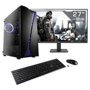 CSL Computer Gaming PC M11260H 68.6 cm (27 Zoll) Full HD AMD Ryzen 5 5600GT 16 GB RAM 1 TB SSD AMD Radeon™ Onboard Graph