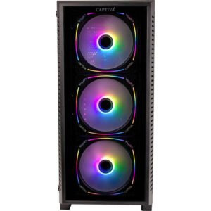 Captiva Gaming PC Highend Gaming 7800X3D 5 GHz 16 GB RAM AMD AMD Radeon Graphics NVIDIA GeForce RTX 5070 Ti GDDR7 89500