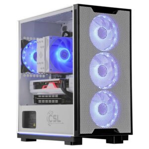 Csl Computer Gaming Pc M12410h Intel® Core™ Ultra 5 225f 4.9 Ghz 32 Gb Ram 1000 Gb Ssd Amd Radeon™ Rx 9070 16 Gb Gddr6 W