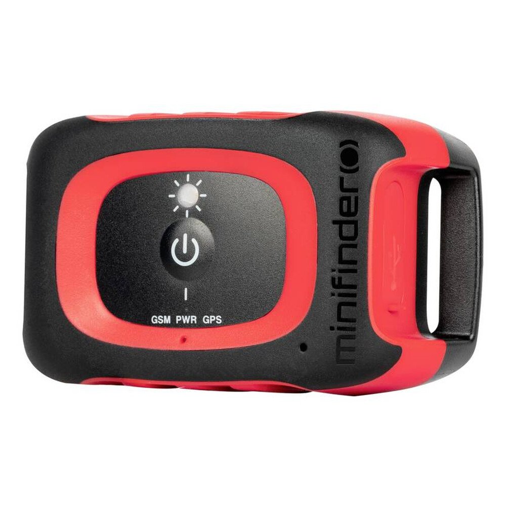 MiniFinder Rex GPS Tracker Haustiertracker, Live Tracking Schwarz, Rot 1 St. – Bild 3