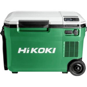 HiKOKI Akku-Kühlbox & Heizbox EEK: E (A - G) Kompressor 12 V, 24 V Grün, Weiß 25 l -18 °C