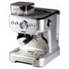 DOMO DO725K Espressomaschine mit Siebträger Silber