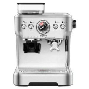 Trisa Barista Plus Espressomaschine Silber 2300 W mit Mahlwerk