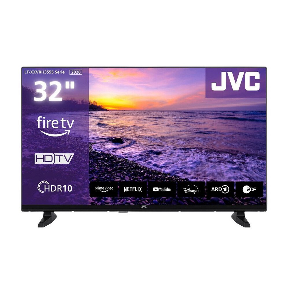 JVC LT-32VRH3555 LCD-LED Fernseher (80 cm/32 Zoll, HD-ready, Fire TV, Fire TV / Smart TV, HDR, Alexa Built-In, Triple-Tuner)
