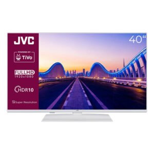 JVC LT-40VF5355W LCD-LED Fernseher (102 cm/40 Zoll, Full HD, Smart TV powered by TiVo, TiVo Smart TV, HDR, Triple-Tuner, 6 Monate HD)