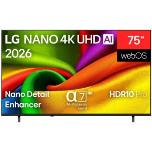 LG 75NU850B6LA DLED-Fernseher (189 cm/75 Zoll, 4K Ultra HD, Smart-TV)