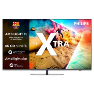 Philips 65MLED950/12 LED-Fernseher (164 cm/65 Zoll, 4K Ultra HD, Smart-TV, Ambilight Plus, P5 AI, Dolby Vision & Atmos, FreeSync Premium Pro)