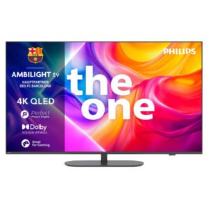Philips 65PUS9000/12 QLED-Fernseher (164 cm/65 Zoll, 4K Ultra HD, Smart-TV, Ambilight, P5 Picture Engine, Dolby Vision, Dolby Atmos, Gaming, Alexa)